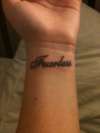 Fearless tattoo