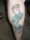 Jill Valentine tattoo