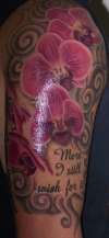 Orchids II tattoo