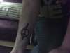 Peace & Music tattoo