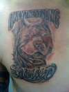Pitbull tattoo