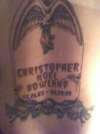 RIP Tombstone tattoo