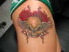 Skul and Roses Tattoo