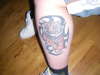 Tiger with Tribal tattoo