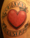 Traditional Heart tattoo