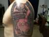 Weeping Angel tattoo