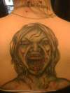 Zombie Girl tattoo
