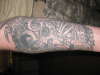 biomech coverup tattoo