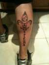fleur de lis tattoo