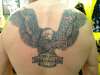 harley eagle tattoo