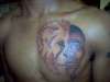 lion portrait tattoo
