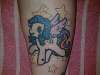 pony tattoo