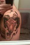 Aries Ram tattoo