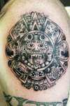 Aztec Calender Tattoo tattoo