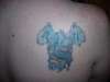 Blue Dragon on Right Shoulder tattoo