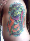 Evil Dragonhorse tattoo