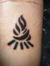 Founder Fire tattoo