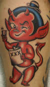 Liquor Devil Tattoo tattoo