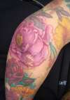 More work on my floral sleeve-pink peony-2 tattoo