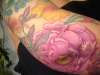 More work on my floral sleeve-pink peony-3 tattoo