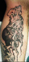 Mr. Bumps=Bottom tattoo