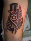 Old School Reaper tattoo
