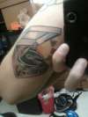 Record Player tattoo