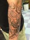 Skeleton Rose tattoo