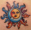 Sun Moon Tattoo