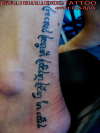 balinese lettering tattoo