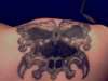 wicked skull tattoo