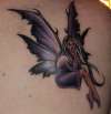 purple fairy tattoo