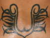 teh small of my back tattoo
