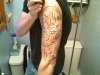 Abstract Tribal tattoo