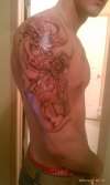 B&G half sleeve tattoo