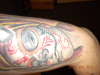 Face tattoo