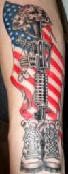 Fallen Soldier tattoo