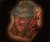Freddy Kruger portrait tatoo tattoo