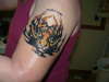 Hubbys tiger tat tattoo