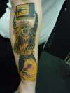 Iron Maiden 'Holy Smoke' tattoo