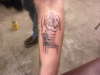 Jack-in-the-box tattoo