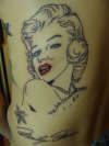 Marilyn Monroe tattoo