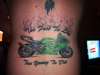 My lower back tattoo