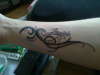 Tribal with my Nephews name tattoo