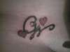 cw initals garageink tattoo