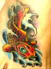 Koi Foot tattoo
