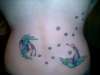 Sparrows & Virgo constellation tattoo