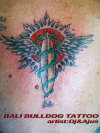 surf symbol tattoo