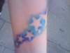 wrist back part tattoo