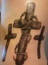 3 crosses tattoo